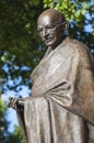 Mahatma Gandhi Statue in London Royalty Free Stock Photo