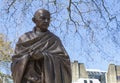 Mahatma Gandhi Statue in London Royalty Free Stock Photo