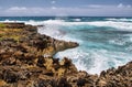 Mahaulepu trail near Poipu, Kauai Royalty Free Stock Photo