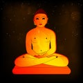 Mahavir Jayanti background Royalty Free Stock Photo