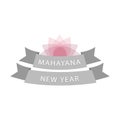 Mahayana New Year- Buddhist celebrations Royalty Free Stock Photo