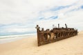 Shipwreck Maheno Fraser Island, Australia Royalty Free Stock Photo