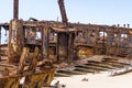 Maheno Shipwreck Fraser Island Royalty Free Stock Photo