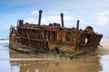 Maheno Shipwreck Fraser Island Royalty Free Stock Photo