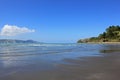 Mahia beach on a beautiful sunny day Royalty Free Stock Photo