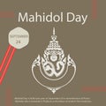 Mahidol Day.