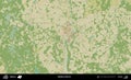 Mahilow District, Belarus. Topographic Humanitarian Royalty Free Stock Photo