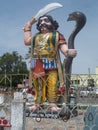 Mahishasura statue at Chamundi hills, Mysore