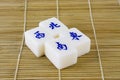 Mahjong tiles Royalty Free Stock Photo