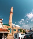 The Mahmoudiya Mosque is the largest and most significant mosque in Jaffa, Israel Royalty Free Stock Photo