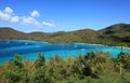 Maho Bay in St John Royalty Free Stock Photo
