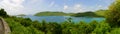 Maho Bay in US Virgin Islands, USA Royalty Free Stock Photo