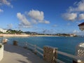 Maho Beach, Sint Maarten Royalty Free Stock Photo