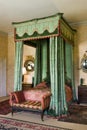 Mahogany antique four poster bed