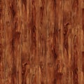 Mahogany Wood Planks in a Seamless Flooring Tile Royalty Free Stock Photo