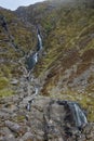 Mahon Falls, County Waterford in Summer - Portrait Royalty Free Stock Photo