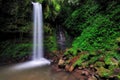 Mahua waterfall in Sabah Borneo Royalty Free Stock Photo