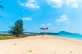 Mai Khao Beach, Phuket On a clear day, Thailand