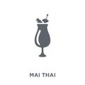 Mai thai icon from Drinks collection.