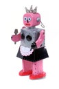 Maid 3 - vintage robot toy Royalty Free Stock Photo