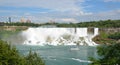 Maid of the Mist at American Falls, Niagara Falls Royalty Free Stock Photo