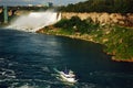 The Maid of the Mist boat tour Royalty Free Stock Photo