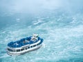 Maid of the mist Niagara Falls Closeup