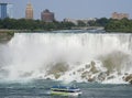 Maid of the Mist tour boat American Falls Royalty Free Stock Photo