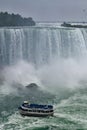 Maid Of The Mist, Horseshoe Fall, Niagara Falls, Ontario, Canada Royalty Free Stock Photo