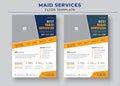 Maid Service Flyer Template, Housekeeping Services Flyer