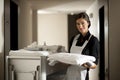 Maid At Work Royalty Free Stock Photo