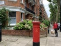 Biddulph Road typical houses in Maida Vale London W9 England