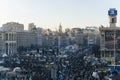 Maidan - view on mass protests on independence square