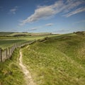 Maiden Castle Royalty Free Stock Photo