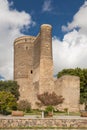 The Maiden`s Tower - Qiz Qalasi at Baku Old City