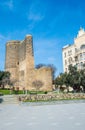 Maiden Tower in Baku, Azerbaijan