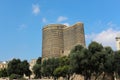 Maiden tower building in Baku