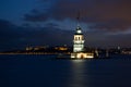 Maiden Tower istanbul Royalty Free Stock Photo