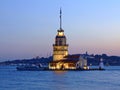 Maiden Tower Lighthouse Royalty Free Stock Photo