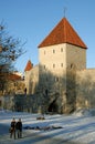 The Maiden Tower or Neitsitorn in Tallinn, Estonia