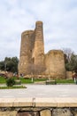 Maidens tower in Baku city