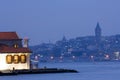 Maidens Tower and Galata Tower, Istanbul-Turkey