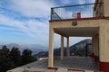 Views from the Red de observatorios forestales in the Antenas de Pere Paia in the Maigmo mountain range. Alicante, Spain