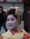 Maiko Geisha costum rental/make-over Royalty Free Stock Photo