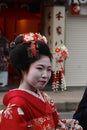 Maiko Geisha costum rental/make-over Royalty Free Stock Photo