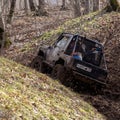 Competitions -a test to test the endurance of cars on off-road terrain.