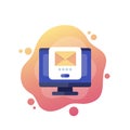 Mail access, authentication with password, vector