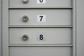 Mail boxes Royalty Free Stock Photo