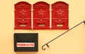 Mail boxes Royalty Free Stock Photo