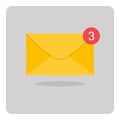 Mail or E-mail icon.